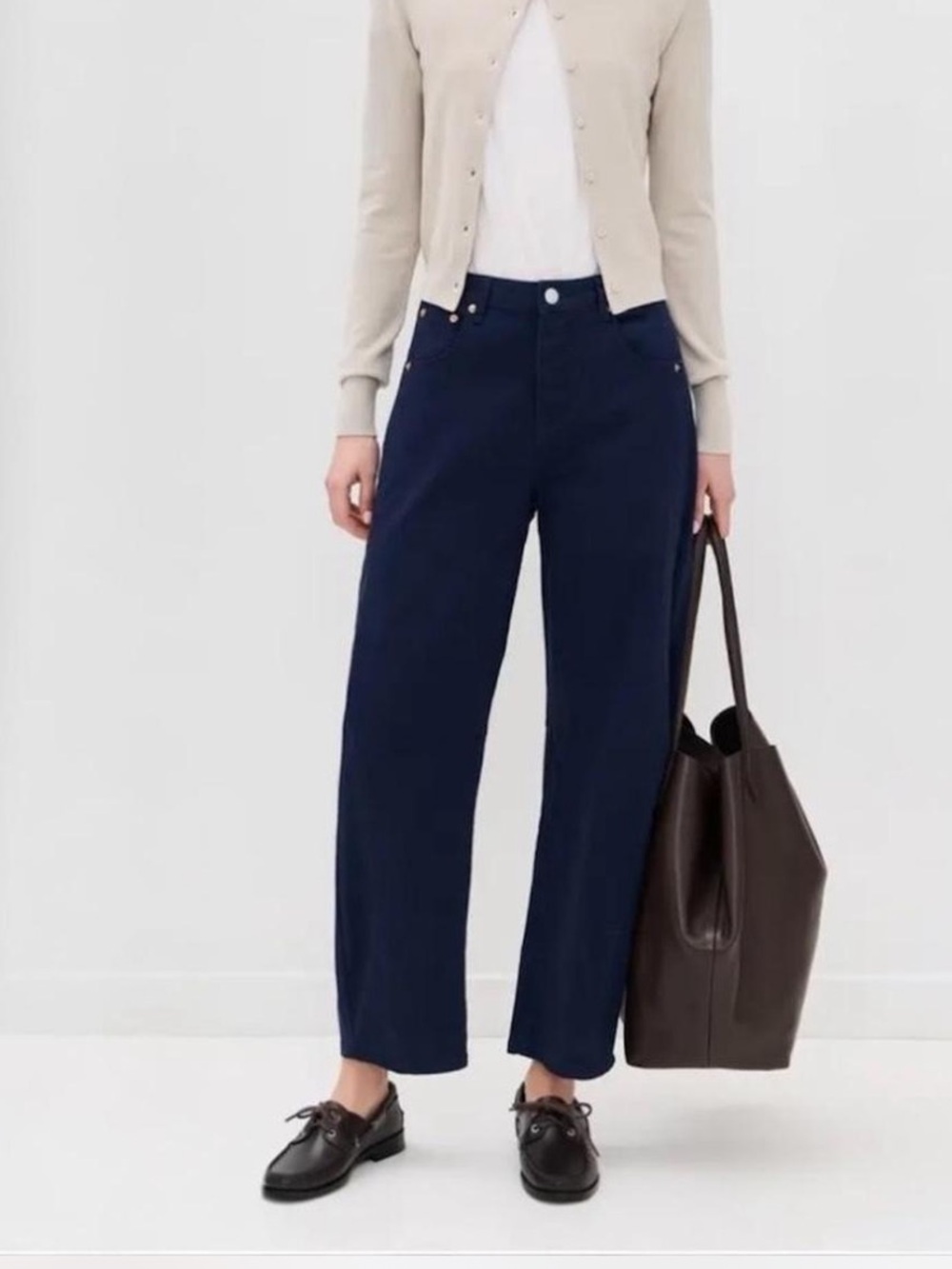PARKE Cotton Twill Horseshoe Pants